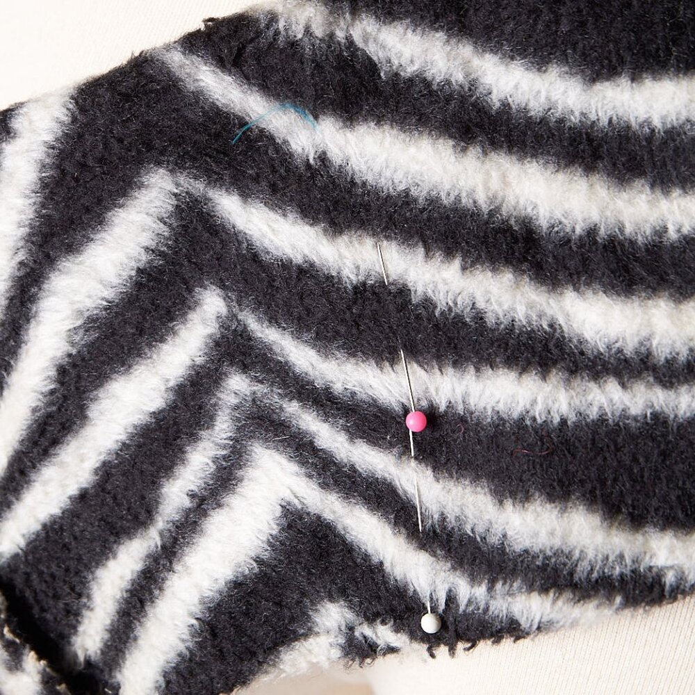 Vintage 1970s Zebra Costume Belt Circus Burlesque